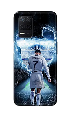 Image of Printed Hard Back Cover Case for Realme Narzo 30 5G Back Cover (Footbal Legend) -702