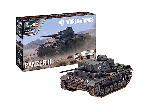 Char d'assaut PzKpfw.III Ausf.L Revell 03501 World of Tanks maquette militaire
