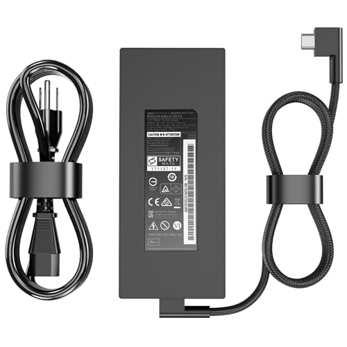 330W GaN AC Laptop Charger Compatible with Razer Blade 16 17 18 RZ09-0483 RZ09-0484 RZ09-0510 RC30-0484 RC30-04840200 Gaming Power Supply Adapter