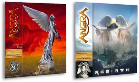 Kit Cd Angra Angels Cry + Angra Rebirth - Novos Lacrados