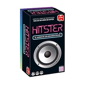 Jumbo Hitster Juego de Mesa | Juegos de mesa adultos divertidos para Fiestas | App Gratuita | 2 a 10 Jugadores | Más de 300 Éxitos