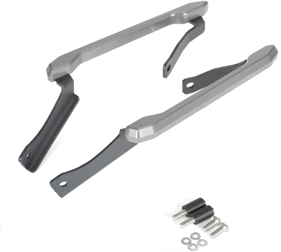 MT-09 Rear Seat Pillion Grab Rail Bar Compatible with MT-09 MT09 SP 2021-2024 Motorcycle Passenger Grip Bar Passenger Pillion Seat Hold Rail (Titanium)