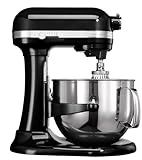 KitchenAid 5KSM7580XEOB KÜCHENMASCHINE, Edelstahl, 6.9 liters, Schwarz