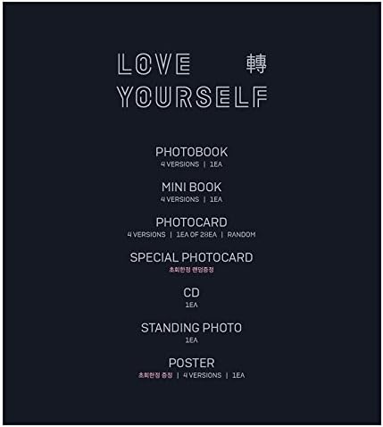 Miniatura 2 de BTS - Ámate a ti mismo TEAR [versión U] CD+FOTOBOOK+FOTOCARD+Cartel plegado