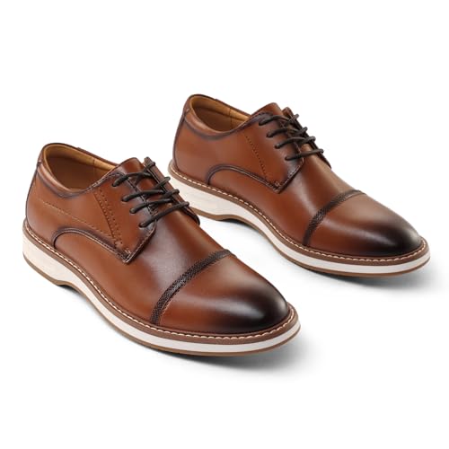 Men's Dress Shoes Business Formal Wingtip Casual Oxford Shoes4