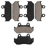 SOLLON Front and Rear Brake Pads for Honda Goldwing 1500 GL1500 GL 1500 (All models) GL1500SE L /...