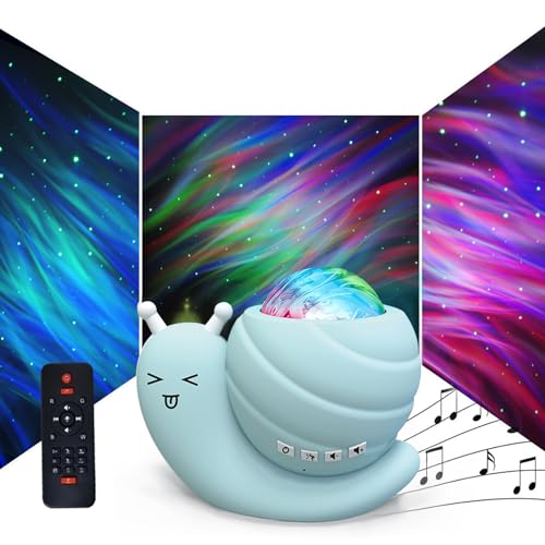 Lampe de projecteur de Ciel étoilé escargot, le cadeau créatif idéal pour chambre