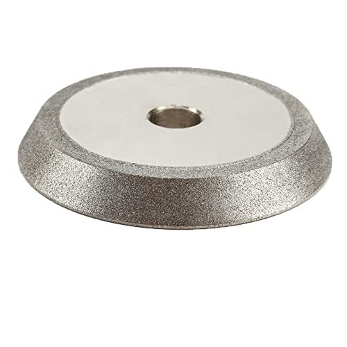 Disco de amolado de diamante, Afilador de círculo de rueda de molienda de diamante de 78mm, amoladora de plato de disco for herramienta de corte de acero de tungsteno y Metal de carburo, diámetro de 1