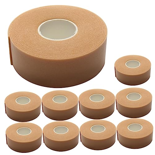 TOVINANNA 10-pack Breathable Lash Extension Adhesive Tapes for Grafting Comfortable Low