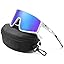 1a-1pack-white Frame Iceblue Lens
