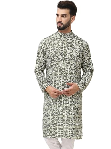 Image of SOJANYA (Since 1958 Men's Exquisite Silk Blend Kurta Elevate Your Festive Look-Crafted for Excellence
