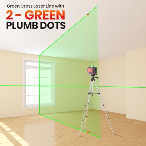 Elikliv 1-1-714 2 Plumb Dots 5 Lines Laser Level thumb #2