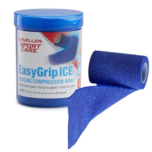 Bandage continu EasyGrip ICE pour apaiser la douleur et gonﬂement du genou