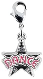  Janlynn Charmtastic Metall-Clip-On Charms 1/Pkg-Dance/In Star