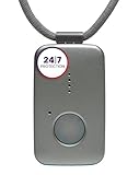 Medical Guardian MGMini | Medical Alert Device for Seniors | Water-Resistant, Emergency Call Button, 24/7 Monitoring, Step Counter, GPS Tracking | Monthly Subscription Required | Silver