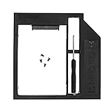 Micro Traders Hard Disk Drive Universal Caddy Sata to Sata 2Nd HDD Ssd Hard Drive 9.5Mm Caddy...