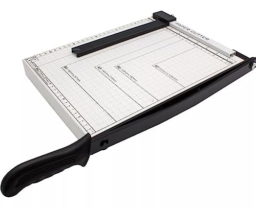 Guilhotina Lorben Base Metálica 30cm 10 Folhas Papel A4 B5 A5 B6 B7 Corte Reto GT357