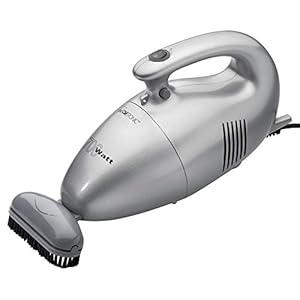 Clatronic Handstaubsauger HS 2631, permanent Staubfilter, 6m langen Anschlusskabel, inkl. Zubehör, silber