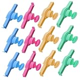 NIYANGLE 12 Stück Teiliges Wiederverwendbare Snack beutelclips in Blau...