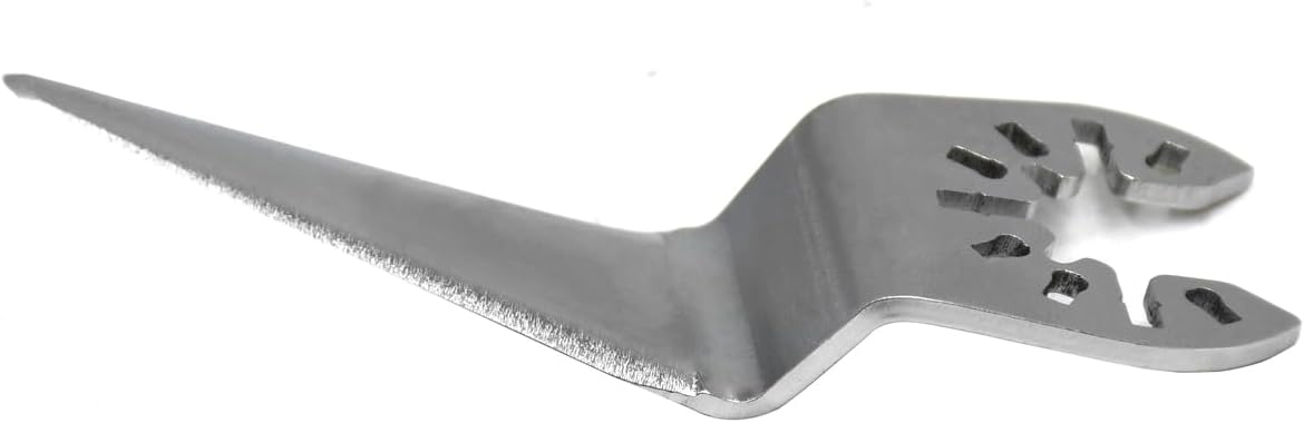 (4 Packs) Cold Knife Blades Windshield Removal Tool 50mm (1.97") Curved Straight Cutting Blade for Auto Glass Car Window Sealant Adhesive Cutter - Fits All Major Brands of Oscillating Tool