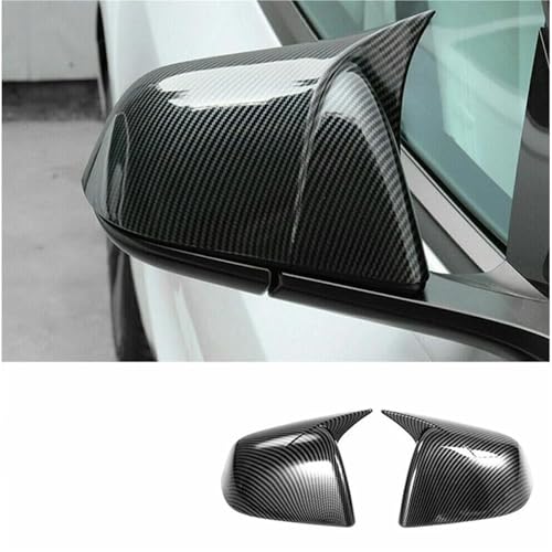 Cache Rétroviseur Tesla Model Y Protection Anti-Rayures Carbone