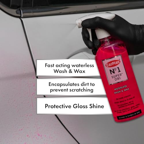CarPlan No.1 Super Dri Waterless Car Wash & Wax, 21 Fl Oz miniatura 5