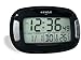Produktbild KIENZLE Unisex Wecker Analog Quartz LED Anzeige oval black A-00467