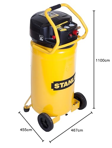 Compresseur vertical sans huile 10 Bars 2 5Cv Stanley - vue 5