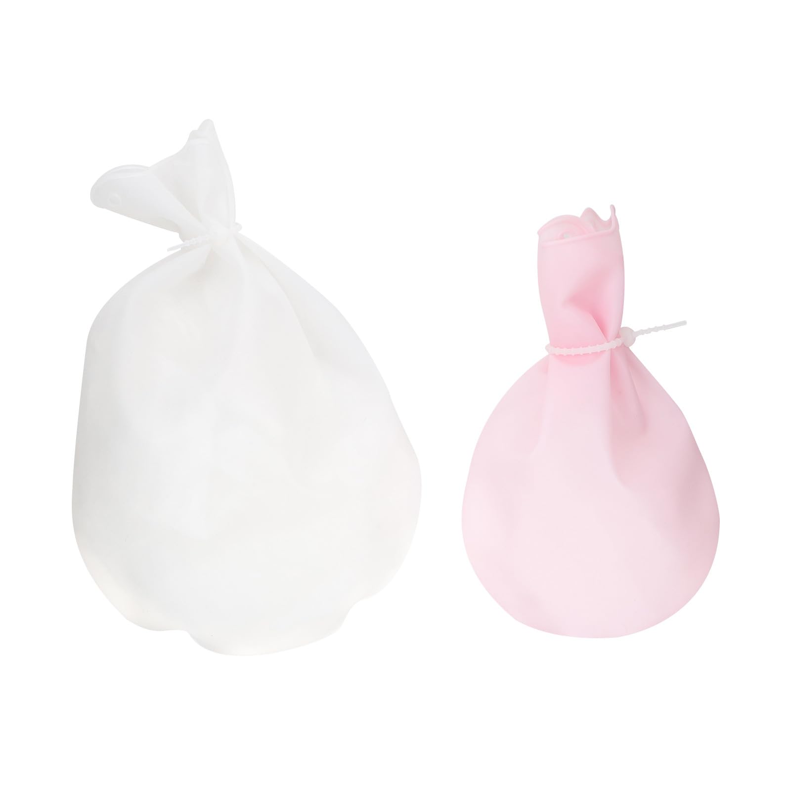 Bolsas para mezclar masa de silicona en tamaños grande y pequeño con cierre ajustable