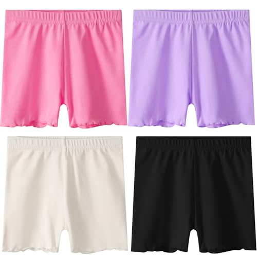 Girls Bike Shorts Cartwheel Shorts for Girls Under Dress Bloomers for Toddler Girls Shorts for Playground Gym Sports
