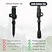 TREKOLOGY Trekking Pole Tips - 6pc Set Walking Stick Tips - Black