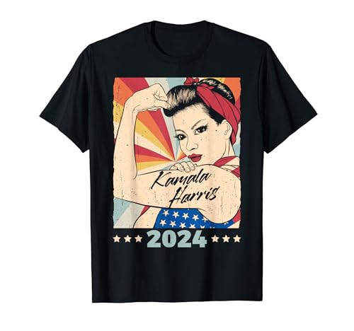 Kamala Harris 2024 President America Election Vote Women T-Shirt