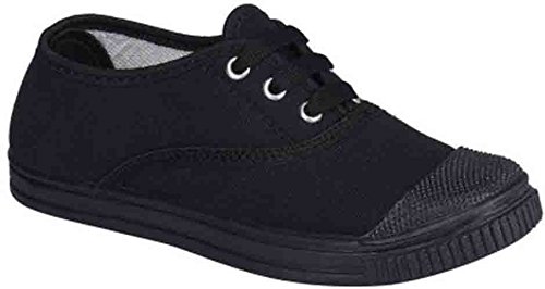 Black tennis shoes for school Clearance