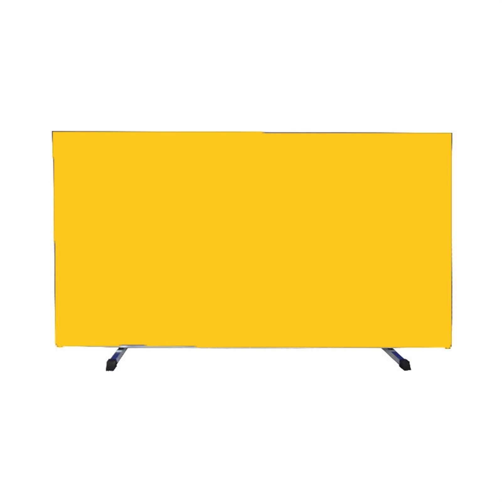 Genérico Mobilna bariera do piłek do tenisa stołowego, przenośny i tymczasowy zdejmowany blok przeszkód na boisko (żółty, 140x75CM-1PCS)