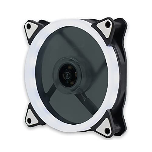 Ventilateur de refroidissement 120mm RGB PC à LED colorés radieux réglables