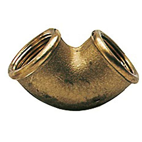 Raccord coudé 90° laiton femelle 1"1/4 pour réparer une fuite fuite