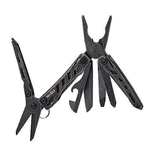 NexTool Multi Tool, Mini Flagship 10 in 1 Multitool, Multitools with Pliers, Camping Pliers, Can Opener, Scissors