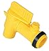 Vestil JDFT Plastic Manual Handle Jumbo Drum Faucet, Fits 2