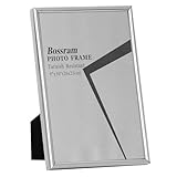 Photo Gallery tutee cornice per foto argento 20x25cm,cornici portafoto da tavolo, adatta per foto e certificati, realizzata in vetro trasparente Photo Gallery tutee cornice per foto argento 20x25cm,cornici portafoto da tavolo, adatta per foto e certificati, realizzata in vetro trasparente