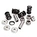 10L0L Golf Cart Front Lower Arm Bushing Kit for Yamaha G&E G22 G29,Front Control Arm Bush Collar Thrust Cover OEM #2HR-23526-00-00/90381-18001-00/90387-12016-00/JN6-F2124-10-00/401-22128-01-00