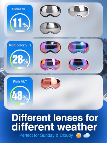 EasYoung Kids Ski Goggles