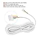 Wired Intercom Cable, 4 core Cable/4-Core Round Flexible Copper Wire for Video Doorbell Intercom System Color Video Door Phone doorbell 10 M/33 feet 0.3mm²