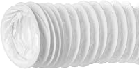 EUROPLAST 100mm PVC Elszívó Cső 1m Légkondicionálóhoz Szárítógéphez Páraelszívóhoz 3