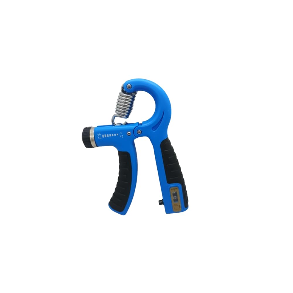 Hand Grip Strengthener with Counter | Forearm, Wrist & Finger Exerciser for Men & Women | Hand Gripper for Muscle Building, Home Gym Workout & Injury Recovery, 6kg Resistance-image-17