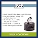 RSVP International Willie Woodpicker Toothpick Holder, Woodpecker, 100 Count,Plastic, Black & White