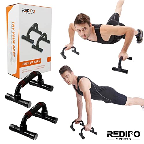 image for Redipo Push Up Bars Strength Training - Workout Stands With Ergonomic 