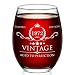 AOZITA 50th Birthday Gifts for Women and Men - 15oz Wine Glass - 50th Birthday Decorations for Women - 50th Anniversary Gift Ideas for Her, Mom, Dad, Husband, Wife - 50 Years Gifts