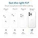 Speck Slim Clear iPhone 13 Pro Max Case - Drop Protection, Wireless Charging Compatible, Anti-Yellowing, Anti-Fade, 6.7 Inch Phone Case - GemShell Clear