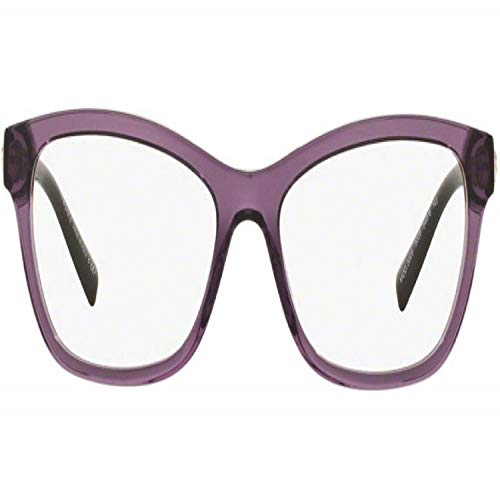 Image of Versace VE3225 Eyeglass Frames 5029-52 - 52mm Lens Diameter Transparent Violet VE3225-5029-52