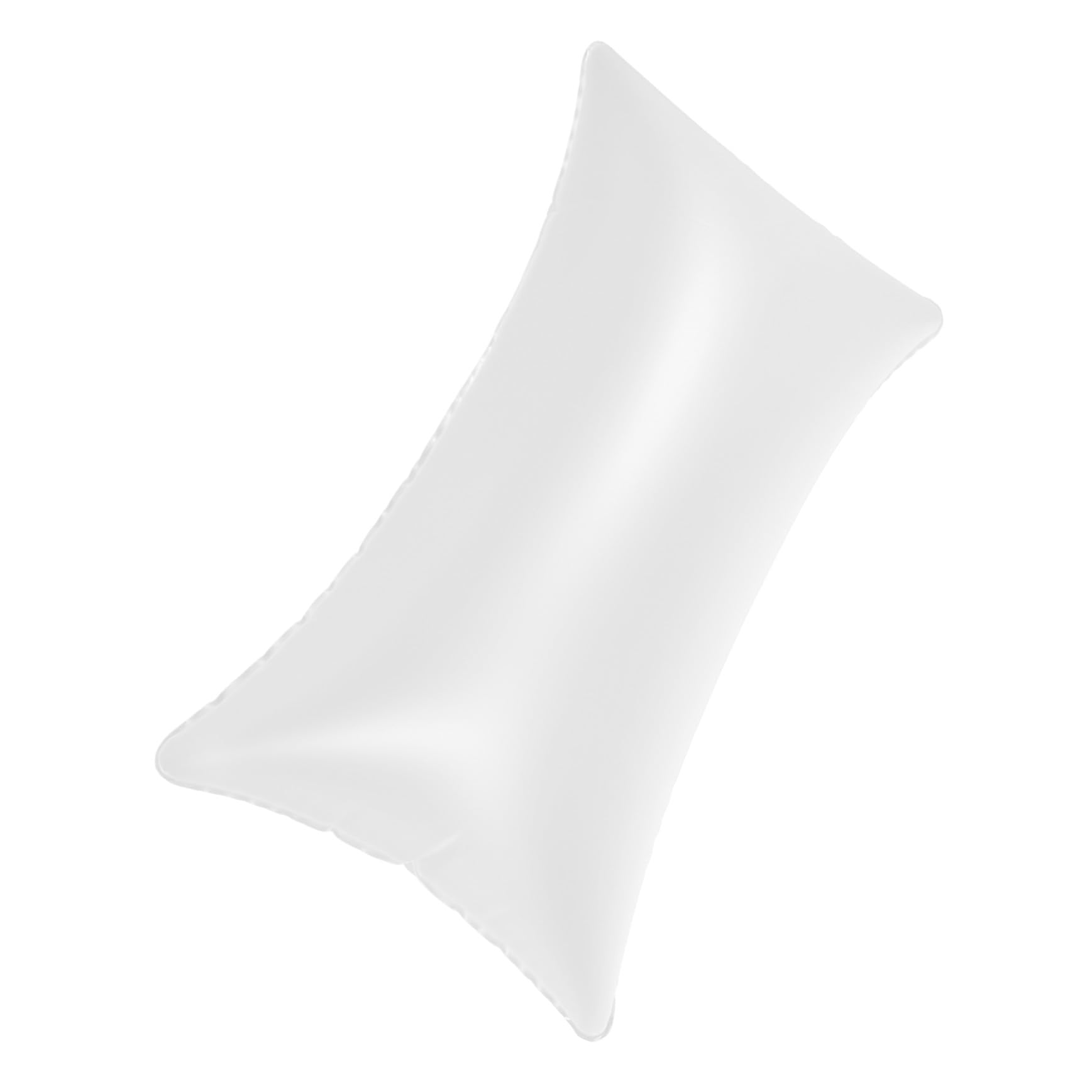 Almohada Inflable Transparente para Camping Cojín Portátil Resistente al Agua Soporte Ergonómico para Exteriores y Viaje